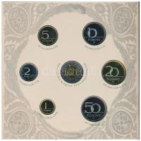 2007. 1Ft-100Ft (8xklf) "Berán Lajos és a pengő" forgalmi sor, benne "Berán Lajos és ...