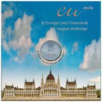 2011. 5Ft-200Ft (6xklf) forgalmi sor szettben + 3000Ft Ag "Az Európai Unió Tanácsának magyar el...