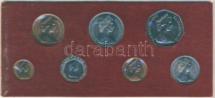 Nagy-Britannia 1982. 1/2p-50p 7klf db, szettben T:1