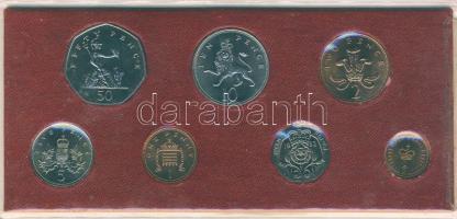 Nagy-Britannia 1982. 1/2p-50p 7klf db, szettben T:1
