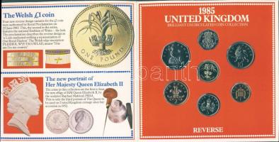 Nagy-Britannia 1985. 1p-1Ł 7klf db, szettben T:1