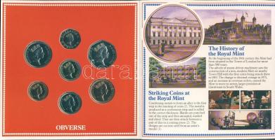 Nagy-Britannia 1985. 1p-1Ł 7klf db, szettben T:1