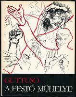 Renato Guttuso: A festő műhelye.Írások a művészetről. Bp., 1977, Kossuth. Fordította: Barna Imre. Fekete-fehér és színes képekkel illusztrált. Kiadói egészvászon-kötés, kiadói papír védőborítóban, jó állapotban.