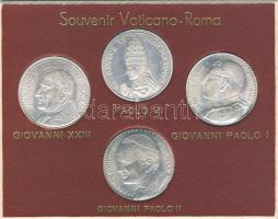 Vatikán DN "XXIII.János pápa, VI.Pál pápa, I.János Pál pápa, II.János Pál pápa" 4klf ffém ...