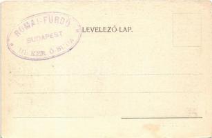 Budapest III. Rómaifürdő, Római fürdő; forrástó, fürdőzők (EK)