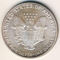 USA 1986. 1$ Ag "Liberty" T:1 Díszdobozban, tanúsítvánnyal!