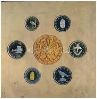 2012. 5Ft-200Ft (6xklf) elsőnapi veret, "Az első magyar aranyforint" forgalmi sor dísztokb...