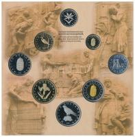 1999. 50f-100Ft (8xklf) forgalmi sor dísztokban T:PP 
Adamo FO32.1