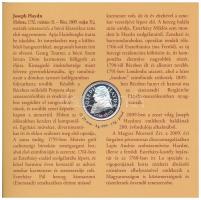 2009. 5Ft-200Ft "Haydn" (6xklf) forgalmi érme sor + "Joseph Haydn" Ag emlékérem ...