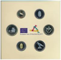 2011. 5Ft-200Ft (6xklf) "Az Európai Unió Tanácsának magyar elnöksége" forgalmi sor szettbe...