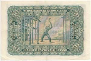 Svájc 1927. 50Fr T:III szép papír
Switzerland 1927. 50 Francs C:F fine paper
Krause 34c