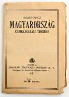 1921 Magyarország közigazgatási térképe, 1:90.000, tervezte és rajzolta: Kogutowicz Manó, Bp., Magya...