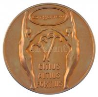 DN Organon - Citius, altius, fortius Br emlékérem (60mm) T:1- ND Organon - Citius, altius, fortius Br commemorative medallion (60mm) C:AU