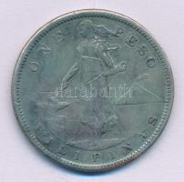 Fülöp-szigetek / Amerikai Egyesült Államok Közigazgatás 1907S 1P Ag T:2-,3 k.
Philippines / United ...