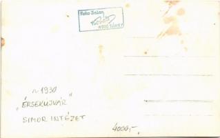 Érsekújvár, Nové Zámky; Simor Intézet, szerzetesek csoportképe / monks. Kováts photo (fl)