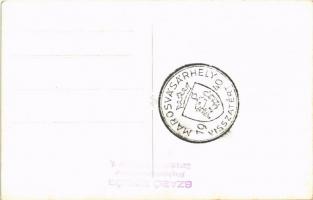 1940 Marosvásárhely, Targu Mures; bevonulás. Eredeti fotó / entry of the Hungarian troops. Szabó Mik...