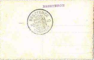 Beszterce, Bistritz, Bistrita; Evangélikus templom. Eredeti fotó / Lutheran church. photo + "19...