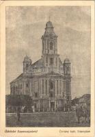 1940 Szamosújvár, Gherla; Örmény katolikus főtemplom / Armenian church + 1940 Szamosújvár visszatért So. Stpl