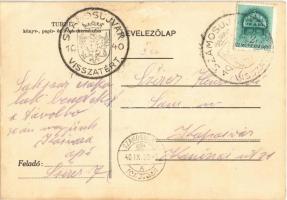 1940 Szamosújvár, Gherla; Örmény katolikus főtemplom / Armenian church + "1940 Szamosújvár viss...