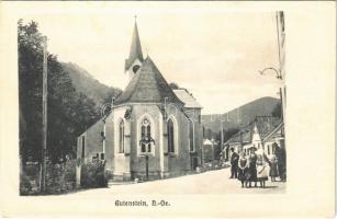 Gutenstein, Strasse, Kirche / street, church
