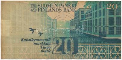 Finnország 1993. 20M T:III
Finland 1993. 20 Markkaa C:F
Krause P#122