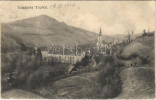 1910 Krapinske Toplice, Krapina-Töplitz; látkép / general view (fl)