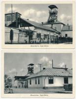 Aknaszlatina, Slatinské Doly, Szolotvino, Solotvyno (Máramaros); Lajos bánya - 2 db régi képeslap / 2 pre-1945 postcards
