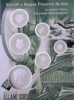 2006. "Mesterdarabok ezüstből 1946" 1946. 2f-5Ft Ag (6xklf) forgalmi sor utánverete eredet...