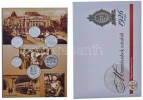 2010. "Mesterdarabok ezüstből 1926" 1926. 1f-1P Ag (6xklf) forgalmi sor utánverete eredeti...