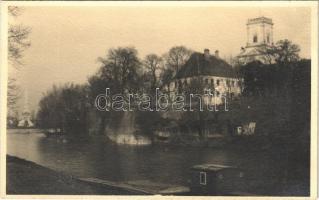 1937 Győr, Püspökvár. photo (ragasztónyom / glue marks)