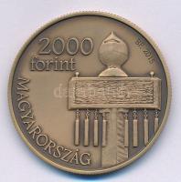 2015. 2000Ft Cu-Zn "Mohácsi nemzeti emlékhely - 1526" T:BU