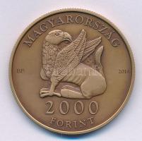 2014. 2000Ft Cu-Zn "Somogyvár-Kapuvár Nemzeti Emlékhely" T:BU