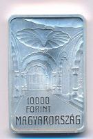 2014. 10.000Ft Ag "Lechner Ödön halálának 100. évfordulója" tanúsítvánnyal T:PP