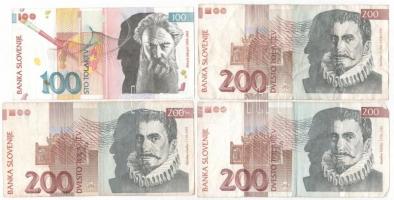 Szlovénia 1992-2004. 20T-200T (9db, 6xklf) T:III
Slovenia 1992-2004. 20 Tolarjev - 200 Tolarjev (9p...