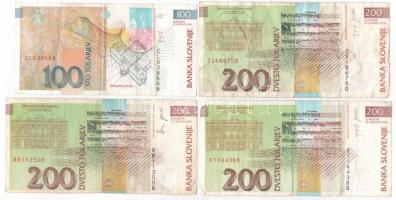 Szlovénia 1992-2004. 20T-200T (9db, 6xklf) T:III
Slovenia 1992-2004. 20 Tolarjev - 200 Tolarjev (9p...