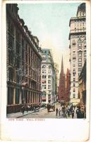 New York, Wall Street. Paul C. Koeber & Co. (worn corners)