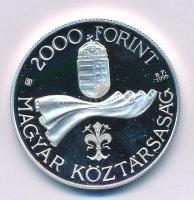 1996. 2000Ft Ag "Ötvenéves a Forint" kapszulában T:PP Adamo EM144
