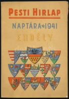1941 Pesti Hírlap naptára 1941 Erdély. Bp., 1941, Pesti Hírlap R.T. kiadása. Fekete-fehér képekkel illusztrált. Kiadói papírkötés.