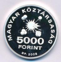 2008. 5000Ft Ag "Teller Ede" kapszulában, tanúsítvánnyal T:PP 
Adamo EM214