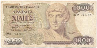 Görögország 1987. 1000Dr T:III Greece 1987. 1000 Drachmai C:F Krause P#202