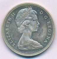 Kanada 1967. 1$ Ag "II. Erzsébet" T:2 
Canada 1967. 1 Dollar Ag "Elizabeth II" ...