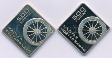 2005. 500Ft "100 éves az első magyar postaautó" (2x) T:PP Adamo EM197