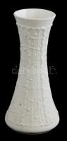 Royal Bavaria biszkvit porcelán váza, jelzett, kopásnyomokkal, m: 19 cm