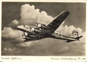 Lufthansa plane FRv 200