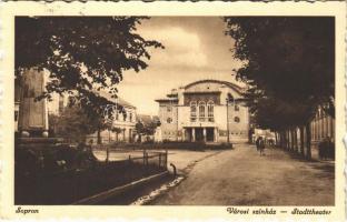 1938 Sopron, Városi színház