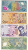 Románia 1998-2005. 1L-50.000L (8xklf) T:III
Romania 1998-2005. 1 Leu - 50.000 Lei (8xdiff) C:F