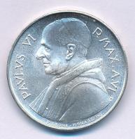 Vatikán 1968. 500L Ag VI. Pál / FAO T:1- Vatican 1968. 500 Lire Ag Paul VI / FAO C:AU Krause KM#107