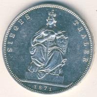 Német Államok/Poroszország 1871A Thaler Ag "Franciaország győzelme" I.Vilmos T:2 k.