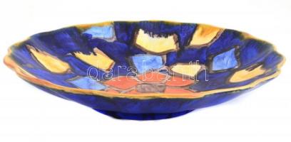 Villeroy & Boch festett kerámia tál, apró kopásokkal, d: 28 cm