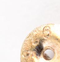 Ezüst (Ag) csepp alakú fülbevalópár, jelzett, h: 4 cm, bruttó: 12,27 g